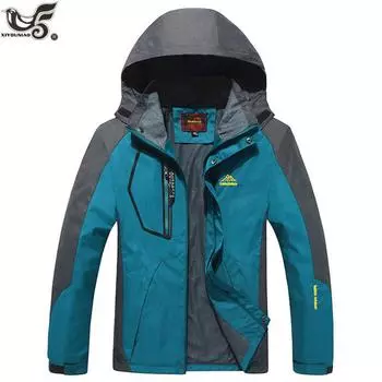 Большие размеры L ~ 9xl, новые водонепроницаемые ветрозащитные куртки, мужские весенне-осенние куртки, пальто, мужская брендовая одежда