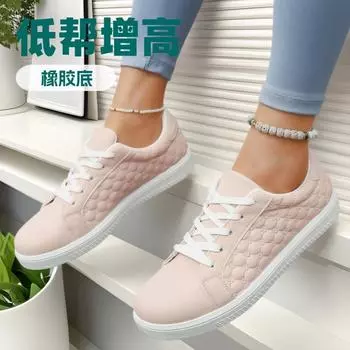 Большие размеры, легкие и простые немецкие кроссовки для женщин 2025 года, новые модные спортивные и развлекательные удобные универсальные кроссовки для женщин 36 розовый