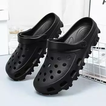 Большие размеры летние тапочки легкие белые женские сандалии на платформе EVA мягкие шлепанцы дизайнерские сандалии мужские тапочки пляжная обувь 49 белый