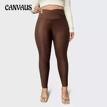 Большие размеры, модные, темпераментные, тонкие, обтягивающие, повседневные брюки, женские, весенние и осенние, с высокой талией, эластичные, маленькие брюки-карандаш S темно-коричневого