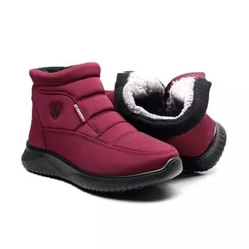 Большие размеры мужские и женские одинаковые хлопковые ботинки 2024 года, зимние новые теплые зимние ботинки с боковой молнией, мягкая подошва, легкие хлопковые ботинки 35