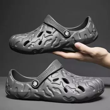 Большие размеры мужские кроссовки спиннинг сандалии лето для мужчин дизайнерские роскошные 2024 шлепанцы для мужчин амортизирующие 2024 обувь мужчины теннис 40 чёрный