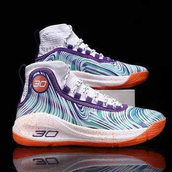 Большие размеры новых баскетбольных кроссовок для мужчин с высоким берцем для учеников начальной и средней школы спортивная обувь библиотека 7 миль 8 настоящие военные ботинки кроссовки 36