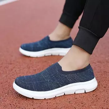 Большие размеры плетеных кроссовок для пар 35-48 новые сетчатые дышащие туфли для мам, модные повседневные кроссовки 35