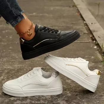 Большие размеры повседневные женские кроссовки женские трендовые женские теннисные ботинки кампус женские кроссовки по акции кроссовки обувь 36