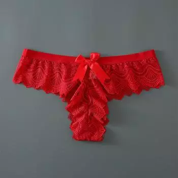 Большие размеры сексуальные стринги женские бесшовные крест кружева полые дышащие нижнее белье женское нижнее белье трусики S