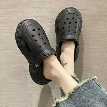 Большие размеры Слипоны Золотые тапочки Женские тапочки Гавайские женские сандалии Кроссовки Спорт Tenus Ternis Sapatenis High-end 36