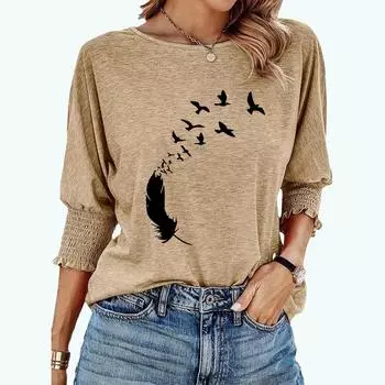 Большие размеры женская модная футболка с круглым вырезом весна-лето повседневная свободная футболка с принтом сердца S белый