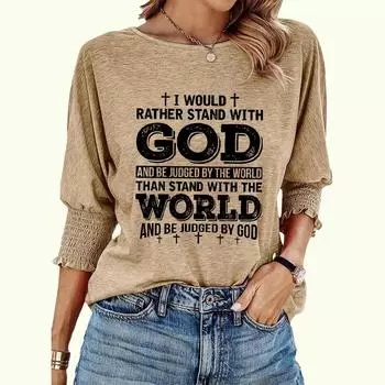 Большие размеры Женская модная свободная футболка весна-лето с круглым вырезом и буквенным принтом S белый