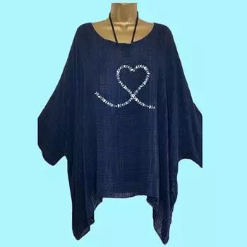 Большие размеры Женская модная свободная рубашка из хлопка и льна весна-лето Повседневная тонкая рубашка с длинным рукавом Женская принтованная круглая горловина Неровный подол Длинная рубашка S белый