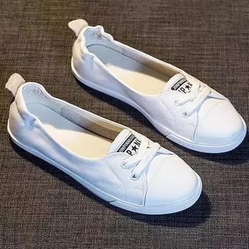 Большие размеры женские белые кроссовки из натуральной кожи вулканизированные туфли женские на плоской подошве со шнуровкой повседневные легкие удобные туфли для беременных 34 белый