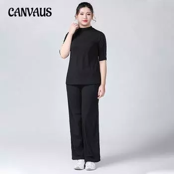 Большие размеры женские осенние новые широкие брюки с высокой талией прямые цилиндрические свободные повседневные спортивные брюки с эластичной резинкой на талии XL