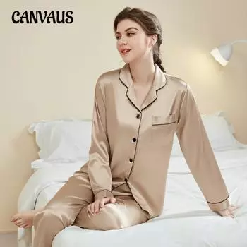 Большие размеры женские весенние брюки с длинным рукавом тонкие повседневные домашние пижамы комплект из двух предметов S