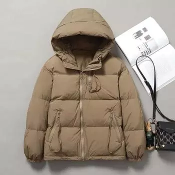 Большие размеры зимняя куртка женская повседневная хлопковая куртка с капюшоном утепленная пуховая парка из хлопка пуховик на молнии утепленная верхняя одежда топы XXXL белый