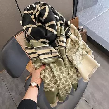 Большие шали и накидки из пашмины для женщин, очень мягкие кашемировые накидки, женские осенние шарфы, шали и накидки на свадьбу 65x185cm