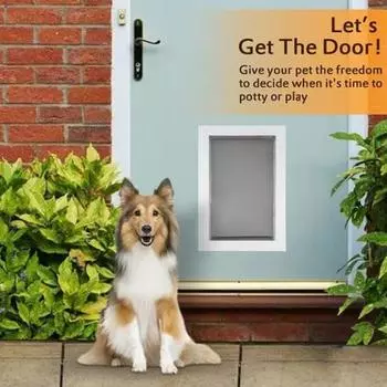 Большие сменные дверцы для собачьих дверей PCA11, стойкие к погодным условиям, безопасные дверцы для входа в домик для собак и кошек M