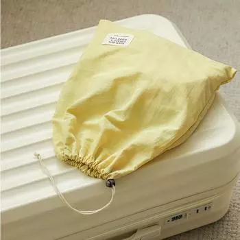 Большие сумки для хранения на шнурке, пылезащитный чехол на шнурке, повседневный карман для путешествий, белье белый