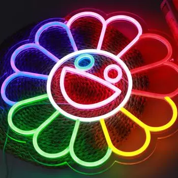 Большие светодиодные неоновые вывески USB с выключателем вкл./выкл. Подвесные настенные декоративные неоновые вывески Декор для игровой комнаты Барные неоновые вывески