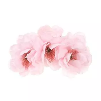 Большие тканевые цветы-заколки для волос, модные аксессуары для волос, большая заколка-краб для женщин и девушек
