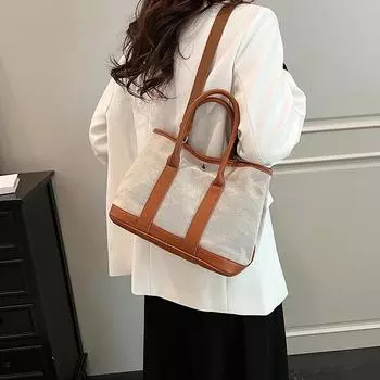 Большие вместительные роскошные женские сумки и кошельки, брендовые дизайнерские сумки через плечо, кожаные и холщовые сумки-мессенджеры на плечо, повседневные сумки-тоуты