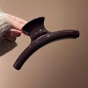 Большие волосы 15 см, многозажимная заколка, женская простая большая высококачественная заколка для волос, зажим в виде акулы на затылке