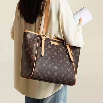 Большие женские сумки-тоут весна/лето Chic, сумка через плечо для поездок на работу весна/лето