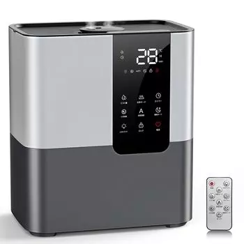 Большой 8л энергосберегающий УФ-гибрид влажности до 72 ч непрерывно 5 уровней влажности нагревание водоснабжения с помощью ультразвуковой энергии легко ароматизировать воду