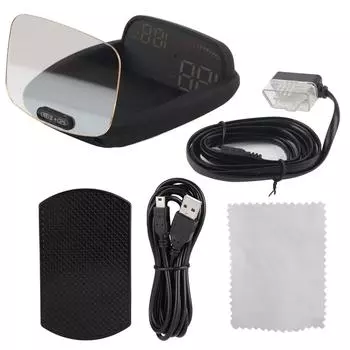 Большой экран проекционного дисплея, подходящий для OBD и GPS двойной системы автомобильного проекционного дисплея(11В-18В)