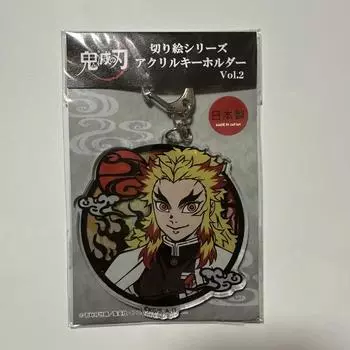 Большой акриловый брелок Demon Slayer Rengoku Kyojuro