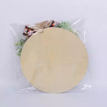 Большой бант Хэллоуин Призрак Тыква Венок Искусственный Внутренний Уличный Подвеска Входная Дверь Оранжевый Хэллоуин Подвесной Декор