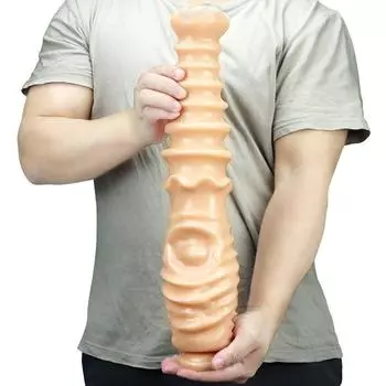 Большой черный фаллоимитатор 41,5 см для анальной пробки, секс-игрушки для взрослых, рабский ремешок на пенисе, член из ПВХ, фистинг БДСМ