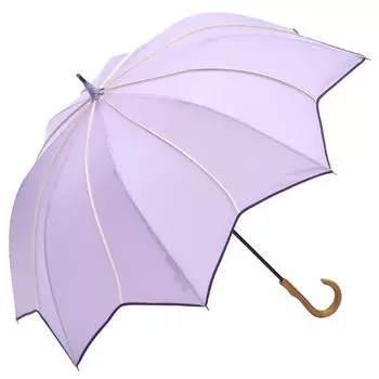 Большой цветок-звезда, длинный, труднодоступный, зонт, мотив, зонт, глубокий, мокрый, (лаванда) лавандовый