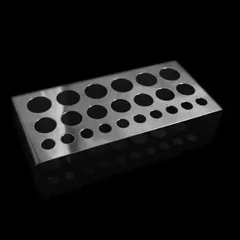 Большой держатель для чернил для татуировки из нержавеющей стали на 22 колпачка