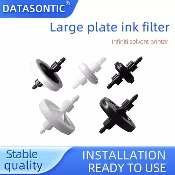 Большой дисковый фильтр для чернил 10 микрон 45 мм для печатающей головки сольвентного принтера Seiko Spectra Konica Xaar Infiniti большой дисковый фильтр