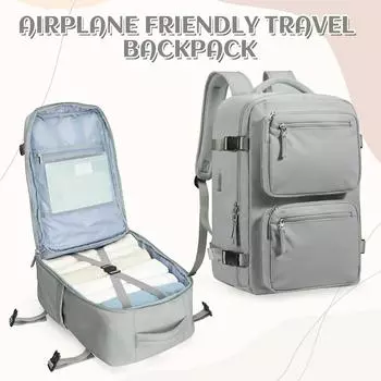 Большой дорожный рюкзак, сумка для ручной клади Easyjet 45x36x20, рюкзак для женщин и мужчин, школьный рюкзак для ноутбука, водонепроницаемый походный рюкзак