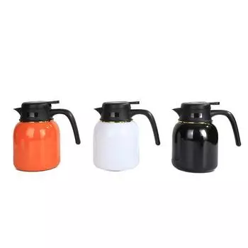 Большой емкости из нержавеющей стали 316, чайник для тушения, офисный чайный чайник с разделением воды, портативный изоляционный горшок с вакуумной ручкой 800ml