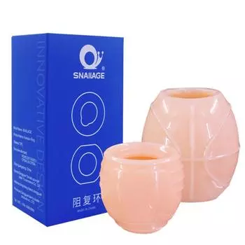 Большой и маленький размер 2 шт./компл. кольцо для задержки эякуляции, пенис-рукав, мужской пояс верности, взрослые секс-товары, секс-игрушки для мужчин Black