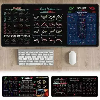 Большой игровой коврик для мыши с прошитым краем, нескользящая основа, моющийся, простой в использовании, резиновый коврик для мыши и клавиатуры 30*80cm B