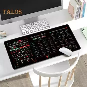 Большой игровой коврик для мыши с прошитым краем, нескользящая основа, моющийся, простой в использовании, резиновый коврик для мыши и клавиатуры 30*80cm C