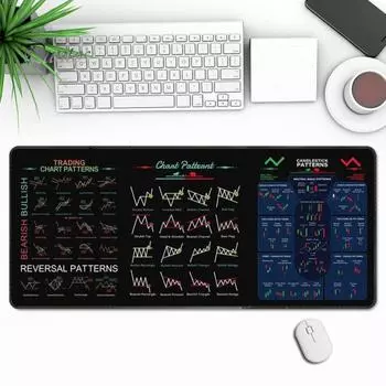 Большой игровой коврик для мыши с прошитым краем, нескользящая основа, моющийся, простой в использовании, резиновый коврик для мыши и клавиатуры 30*80cm B