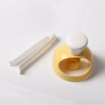 Большой инструмент для выпечки пончиков в американском стиле с плоскогубцами, пластиковая полая форма для хлеба, пресс-инструмент