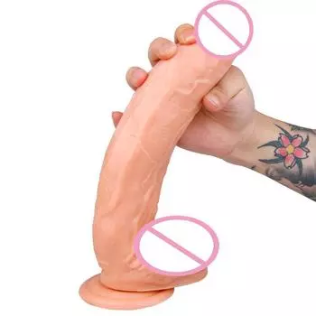Большой искусственный пенис для женского устройства для мастурбации. Поддельный пенис. 30cm