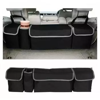 Большой карман для багажника автомобиля, сумка-органайзер, вешалка на заднее сиденье, аккуратный подвесной чехол