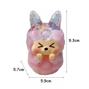 Большой Koi Kiki Milk Bean Quicksand Oiled Украшение для рабочего стола Милый мультфильм Декоративные украшения Игрушки фиолетовый