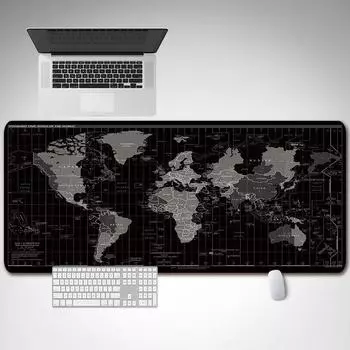 Большой коврик для игрового стола, игровой стол с клавиатурой, стол, коврик для мыши Planet 300*800*1.5mm
