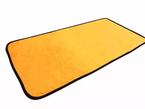 Большой коврик для сауны Коммерческий коврик для сауны с ворсом из хлопка Прочные коврики для сауны цвета (70x140cm) [Золото] 100% (4 доступно) золотой