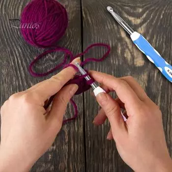 Большой крючок для вязания, эргономичная нескользящая ручка, крючок для вязания из толстой пряжи, толстый крючок для артритных рук, длинные спицы 7,0 мм, 8,0 мм, 9,0 мм, 10,0 мм