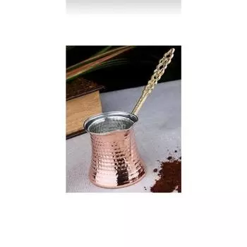 Большой медный кофейник