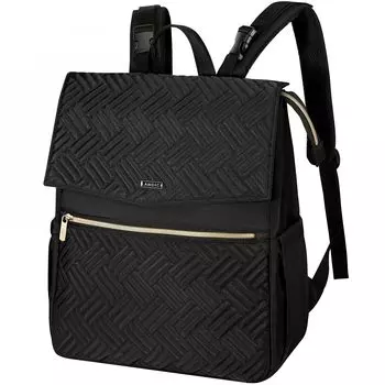 Большой многофункциональный водонепроницаемый рюкзак для мамы, в который входит пеленальный столик для малыша, подарок для малыша [LANDICI] для мамы, сумка для мамы, вместимость, легкий, чёрный