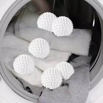 Большой мяч-ежик для стирки, мяч для дезинфекции, антизапутывающая одежда, магия для сухой чистки одежды, пластиковый шар-ежик 10pcs